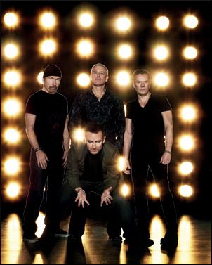 U2: ecco le date ufficiali del nuovo U2 360° Tour