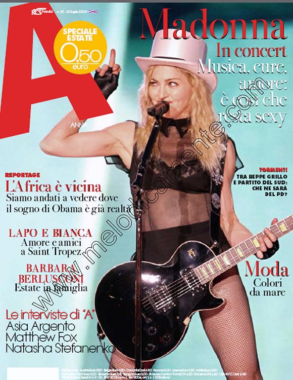Madonna: “A” svela i segreti della sua bellezza