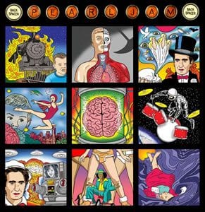 Pearl Jam - Artwork di Backspacer