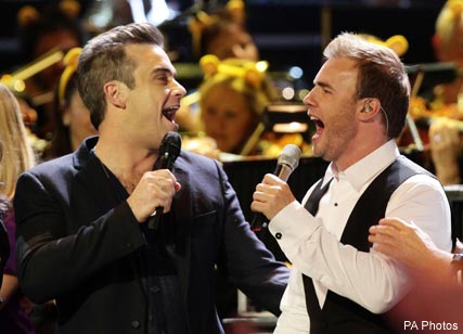 Da oggi in radio Robbie Williams Ft. Gary Barlow con “Shame”