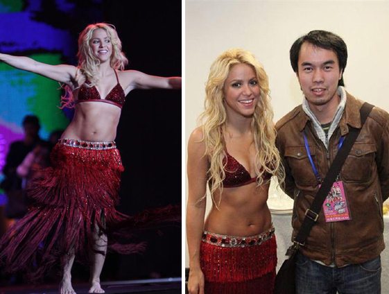 Shakira chiude il 2010 in Cina