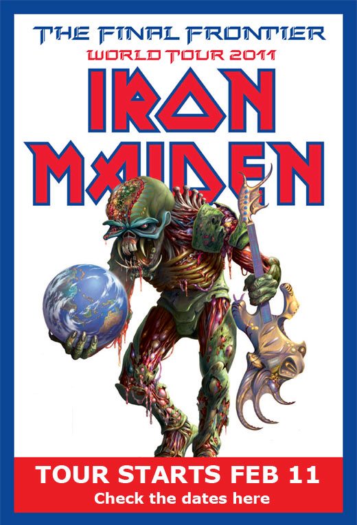 La probabile scaletta degli Iron Maiden al Sonisphere 2011