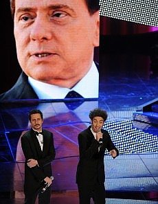 Luca e Paolo richiamati da Mazza per la satira a Sanremo