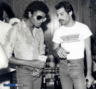 Michael Jackson e Freddy Mercury