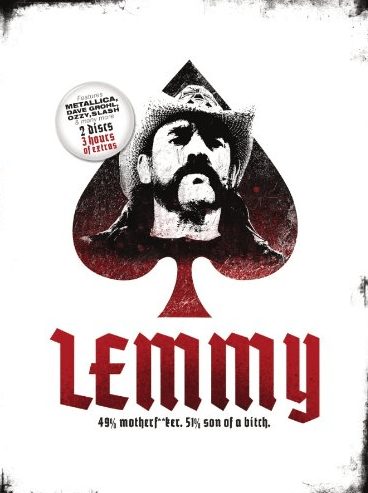 Lemmy al n.1 di Billboard con il dvd del suo film