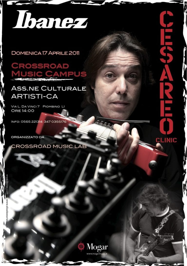 Crossroad Music Campus il 17 Aprile a Piombino