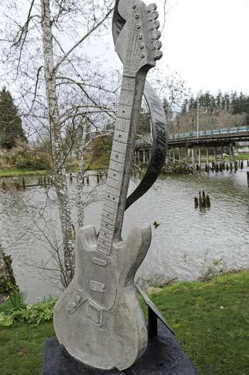 Kurt Cobain monumento