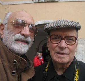Ennio Morricone e Giovanni Fontana