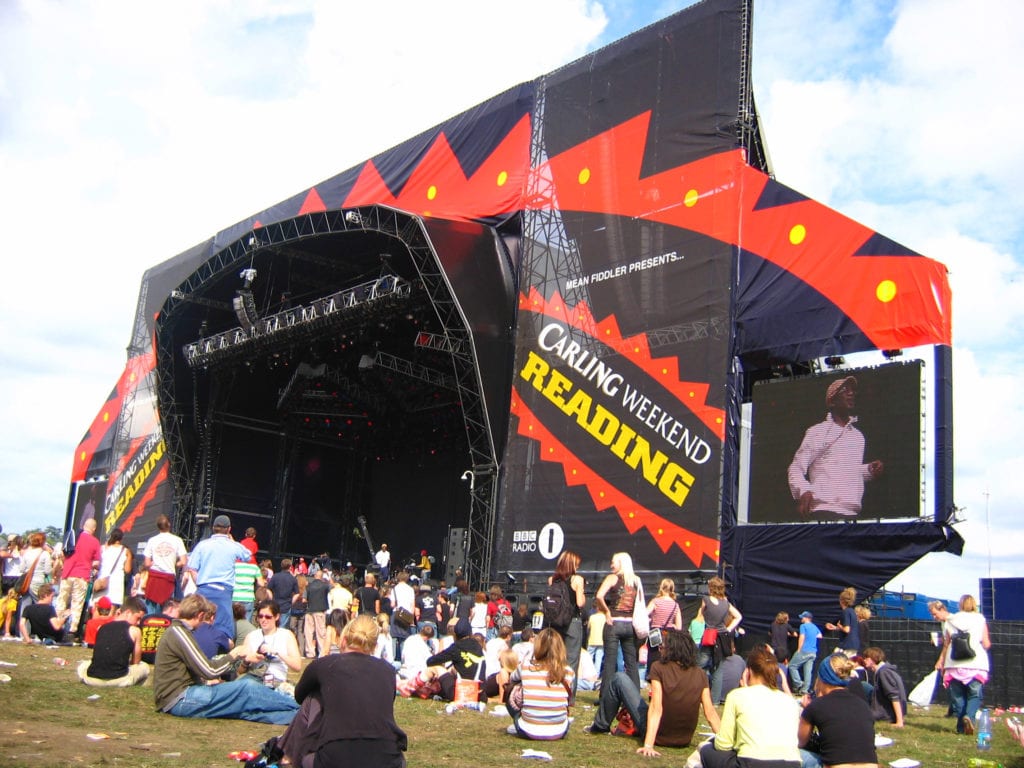 Reading festival main stage 2005
