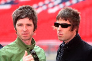 Oasis Photo Session At Wembley