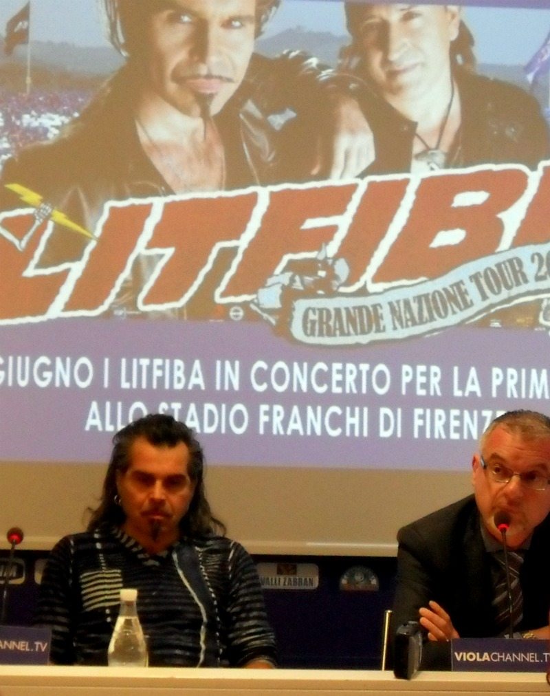 Piero Pelù e Gianluca Baiesi