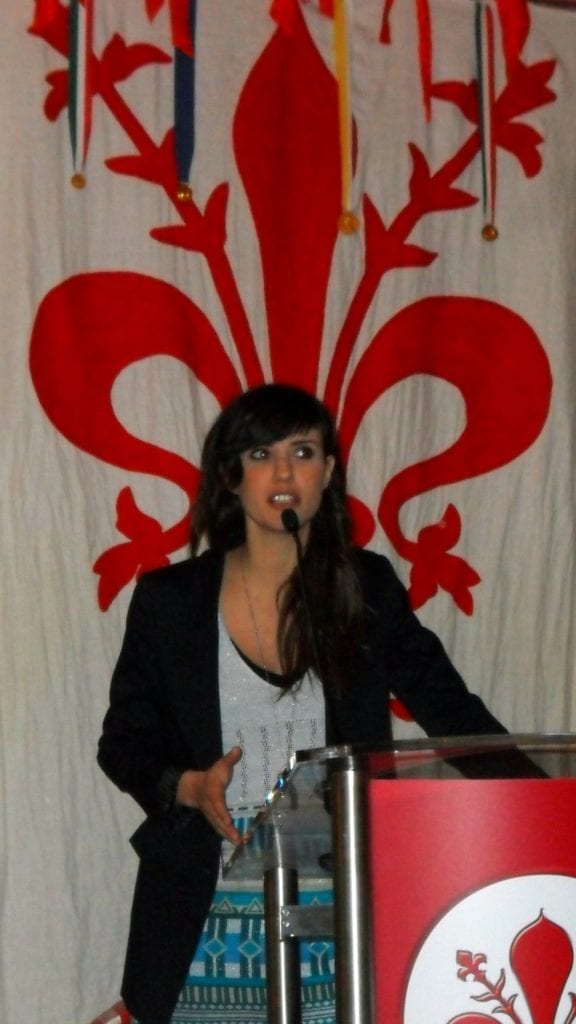 Valentina Correani a Palazzo Vecchio