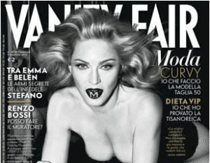 Copertina Vanity Fair - Madonna