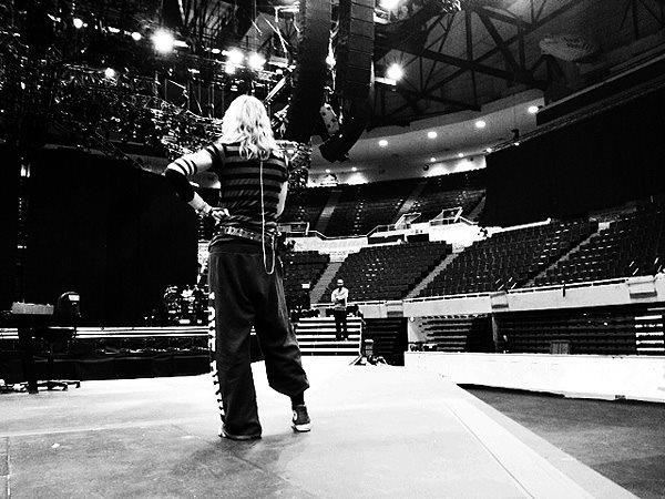 Madonna svela le foto del palco per il MDNA Tour 2012