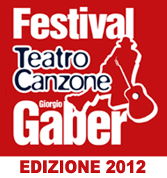 Festival Teatro Canzone Giorgio Gaber - Locandina