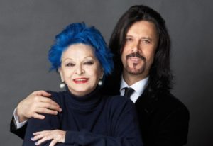 foto di Giovanni Nuti e Lucia Bosè scattata da Bob Krieger