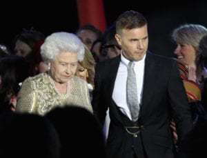 Gary Barlow & Regina Elisabetta