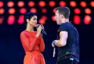 Rihanna e Chris Martin in "Princess Of China"