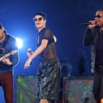 Coldplay, Rihanna e Jay Z sul palco