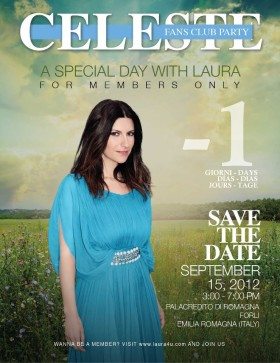 Laura Pausini, nuovo album live e “Celeste Fan Club Party”