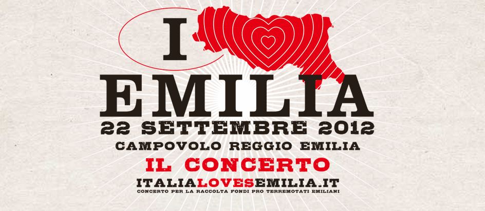 Italia Loves Emilia - Locandina