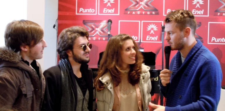 MelodicaMente incontra gli Akmé al Punto Enel X Factor. Foto e Video