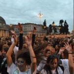 Piazza del Popolo invasa dal Flash Mob