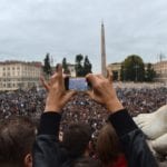 30mila persone in Piazza del Popolo