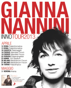 Gianna Nannini - INNOTour2013 - © Facebook