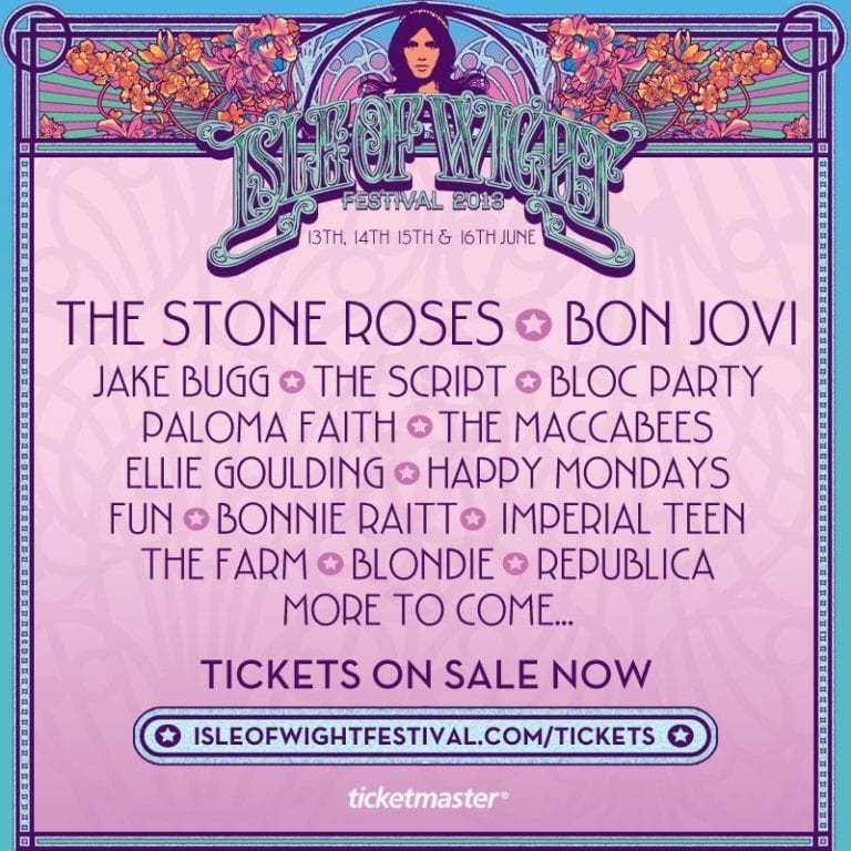 Festival dell’Isola di Wight 2013, nuovi annunci: dai Blondie ai Fun