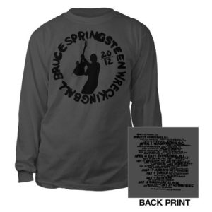 2012 Wrecking Ball Tour Long Sleeve Tee | Sito Ufficiale Bruce Springsteen