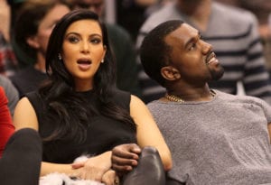 Kanye West and Kim Kardashian © Victor Decolongon/Getty Images