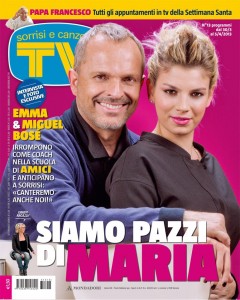 Emma Marrone & Miguel Bosé | Pagina Facebook Emma