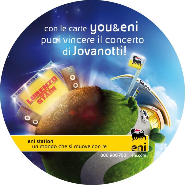 Con You&Eni vinci il Backup tour di Jovanotti