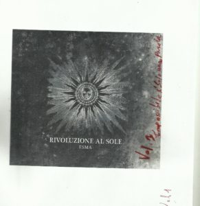 ESMA - Rivoluzione al sole Vol.1 - Artwork