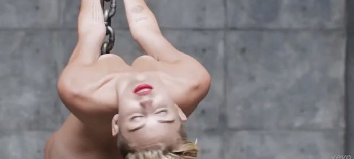 Miley Cyrus Wrecking Ball Video1