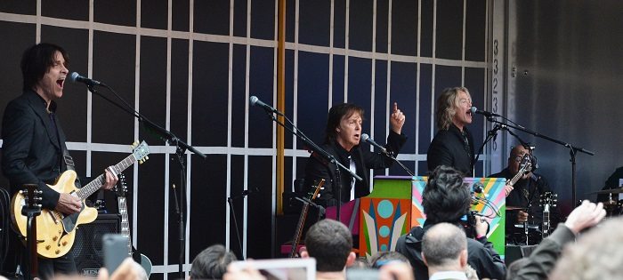 Paul McCartney a Times Square1