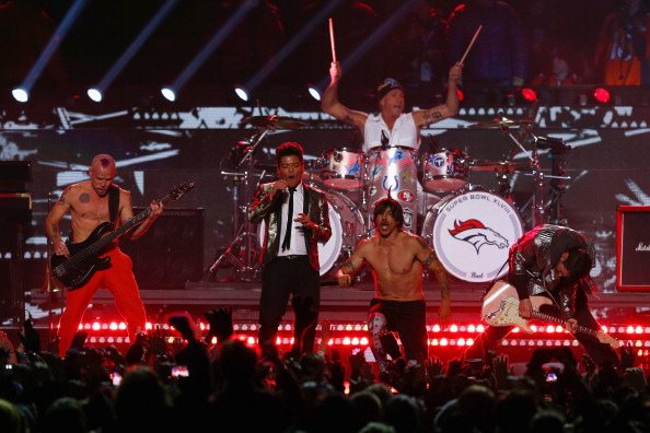 Bruno Mars & RHCP - SuperBowl - © Elsa/Getty Images