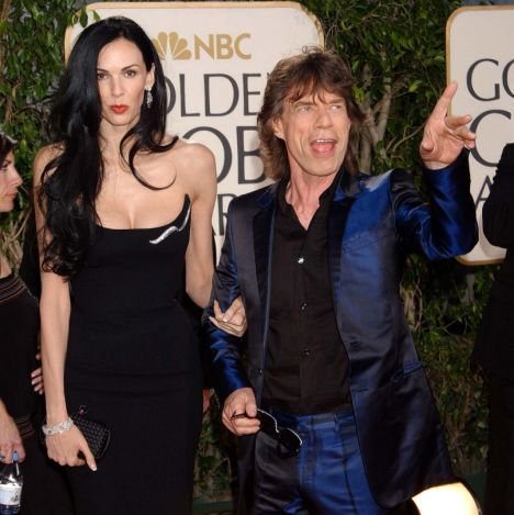 Mick Jagger e L Wren Scott 2