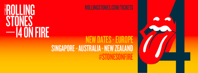 Rolling Stones, le prime due date europee del 14 On Fire Tour