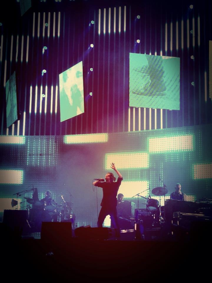 Radiohead live Roma ©MelodicaMente