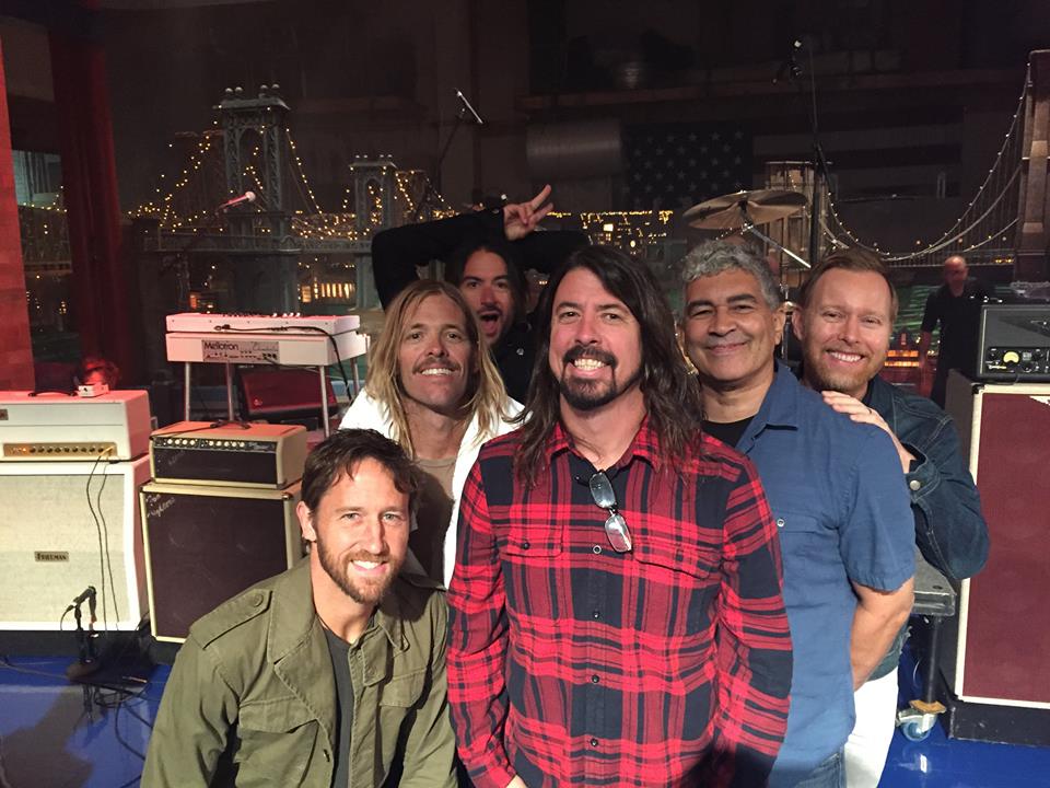 I Foo Fighters al David Letterman's Late Night Show