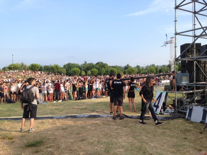 Marco Sabiu e Rockin' 1000 a Cesena - 26 luglio 2015