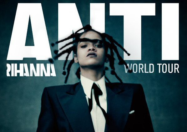 Rihanna: L’Anti World tour a San Siro il 13 Luglio