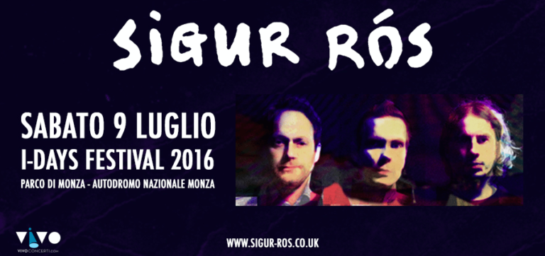 Sigur Ros headliner dell’I-Days Festival 2016