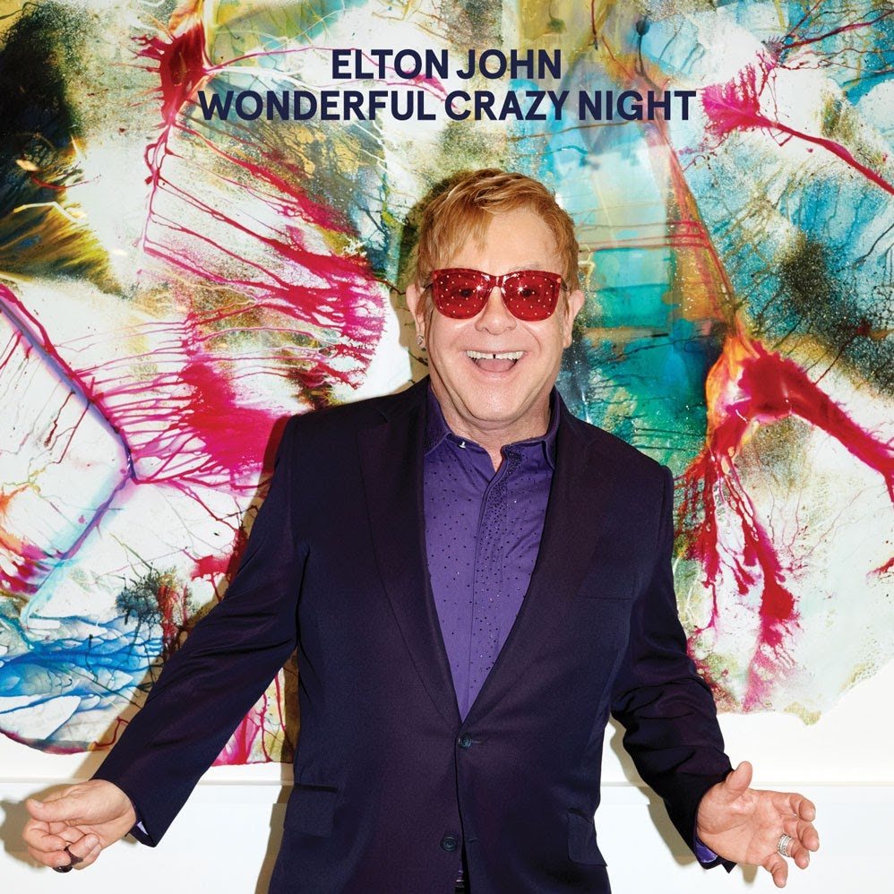 Elton John - Wonderful Crazy Night - artwork