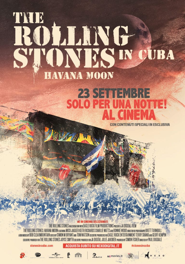 “The Rolling Stones. Havana Moon in Cuba” sbarca al cinema