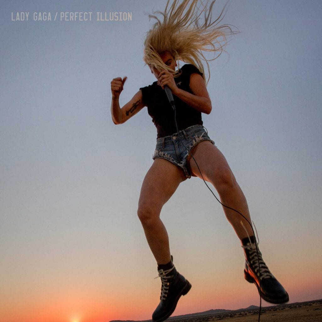 Lady GaGa - Perfect Illusion - artwork