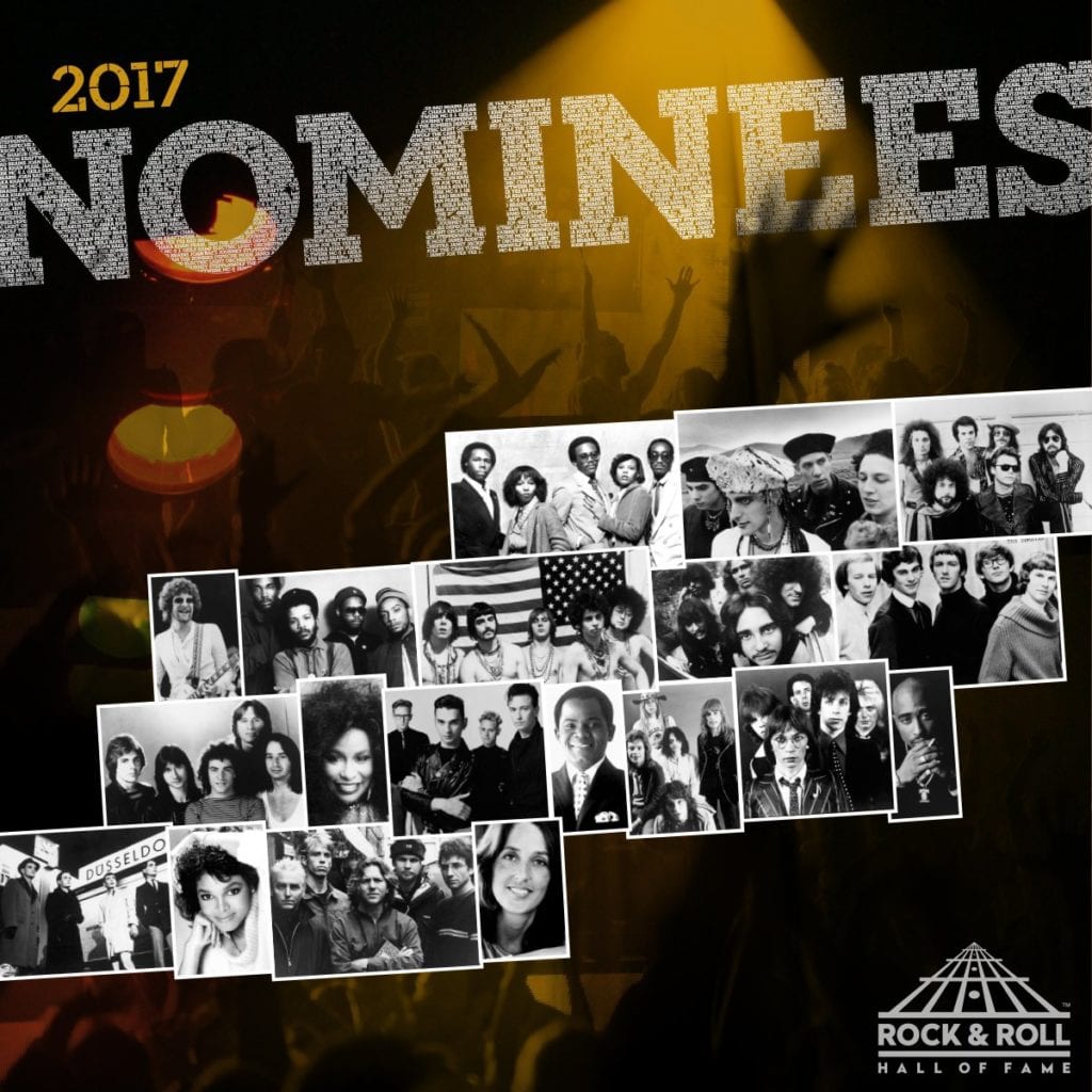 rock hall nominees 2017