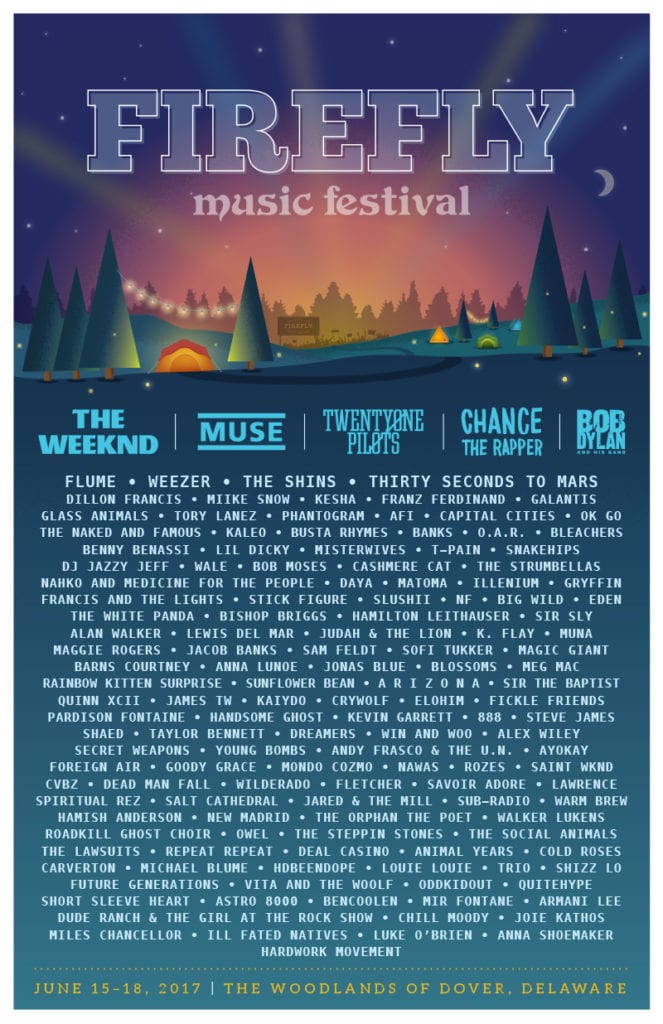firefly 2017 lineup poster